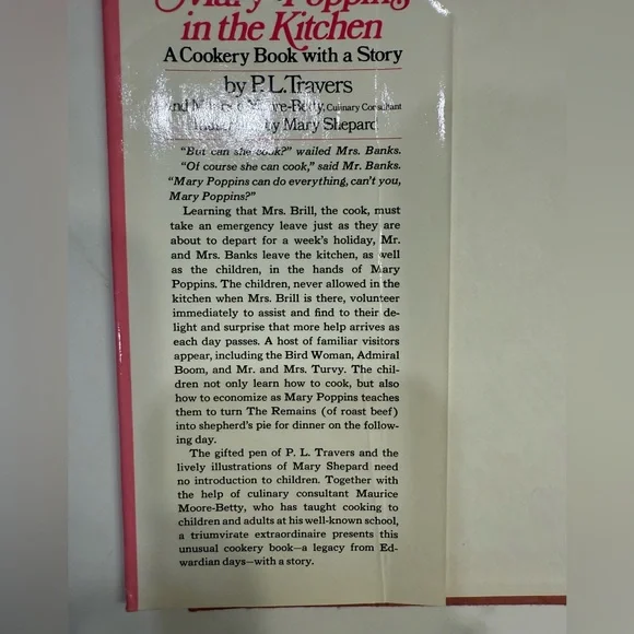 📖 Mary Poppins in the Kitchen (1975) First Edition | P.L. Travers - Picture 5 of 11
